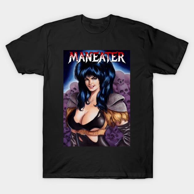 Maneater 3 T-Shirt by Pablo Romero Art